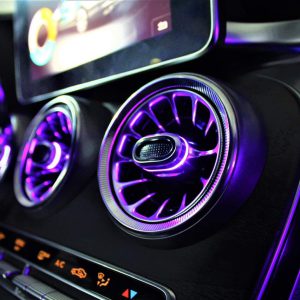 Độ LED Nội Thất & Cửa Gió Tuabin: Đánh Thức Không Gian Công Nghệ Tại Evo Car